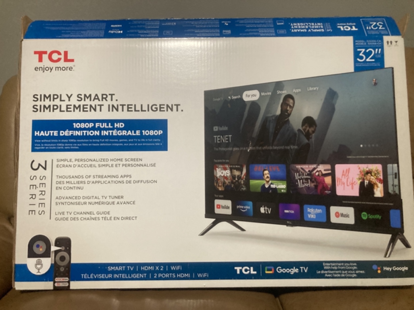 TCL 32 inch Smart TV with Google TV
