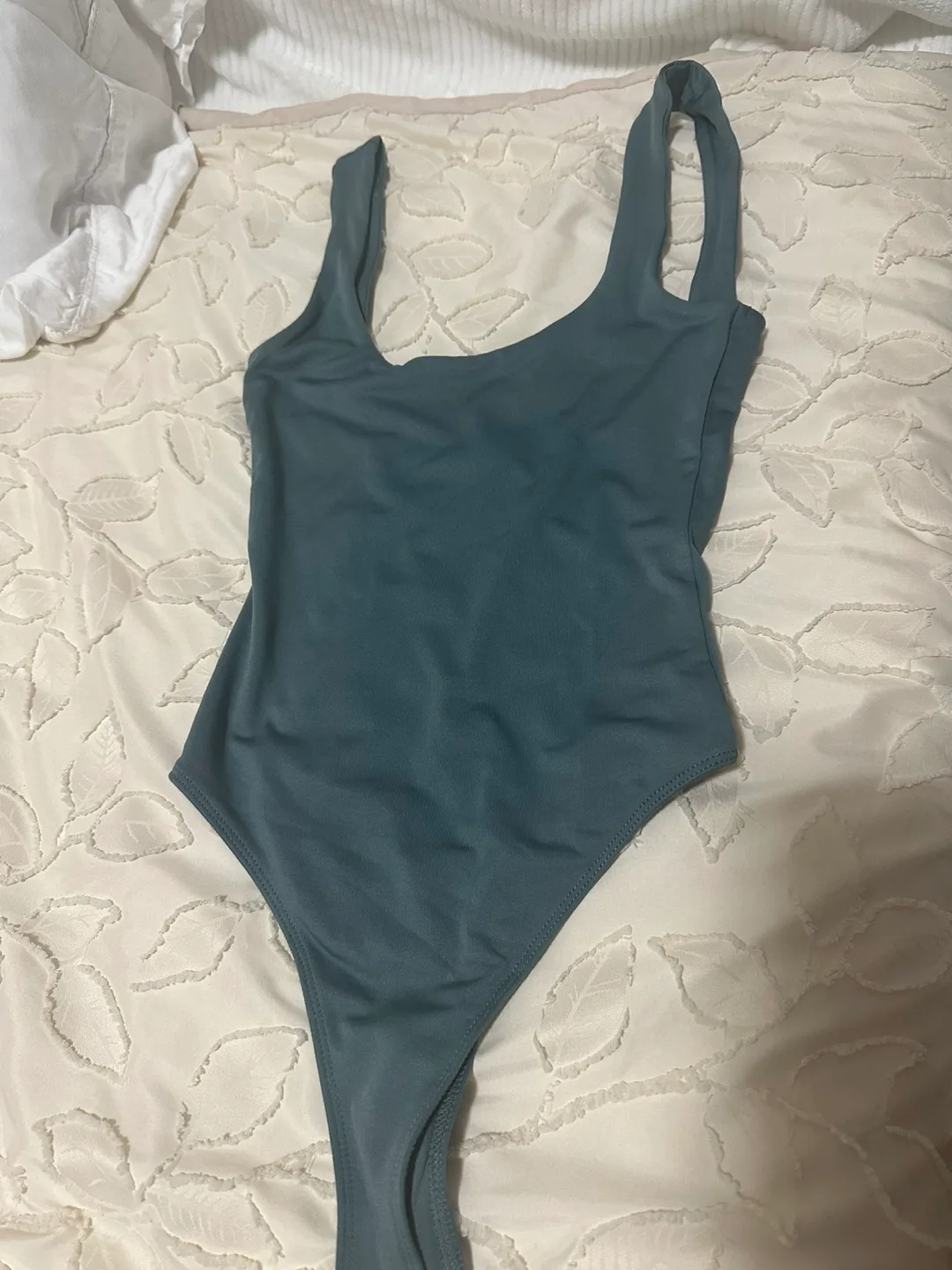 Forever 21 Teal Bodysuit image indicator(2)