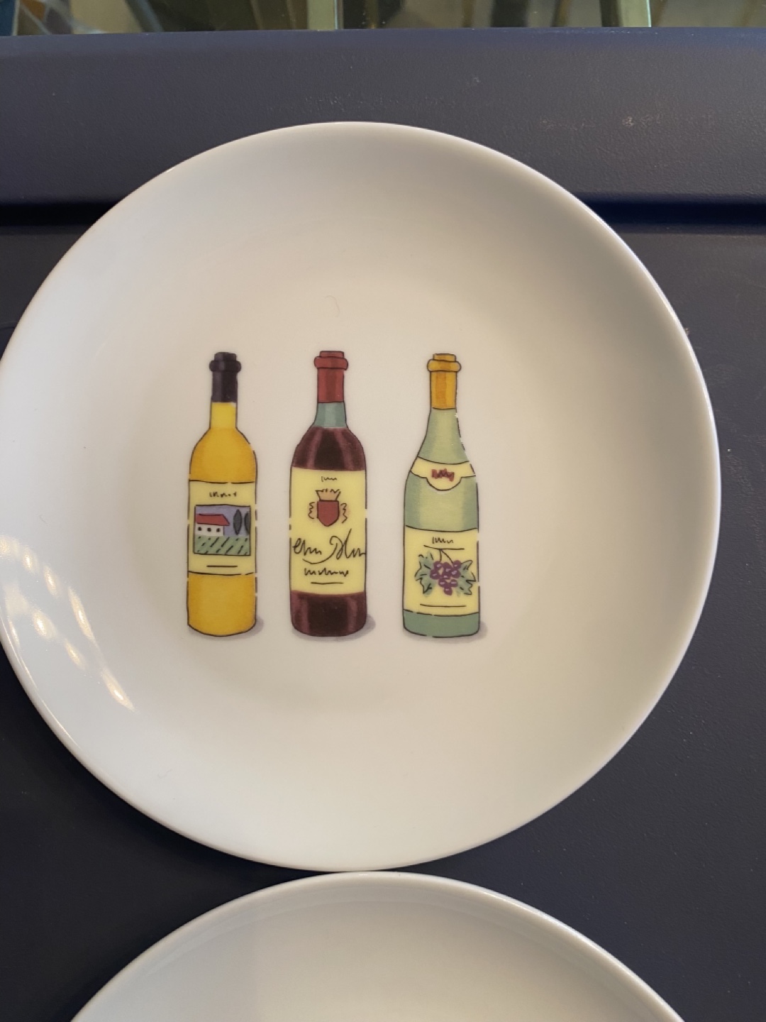 Set of Gourmet Wine and Cheese Plates - photo 5