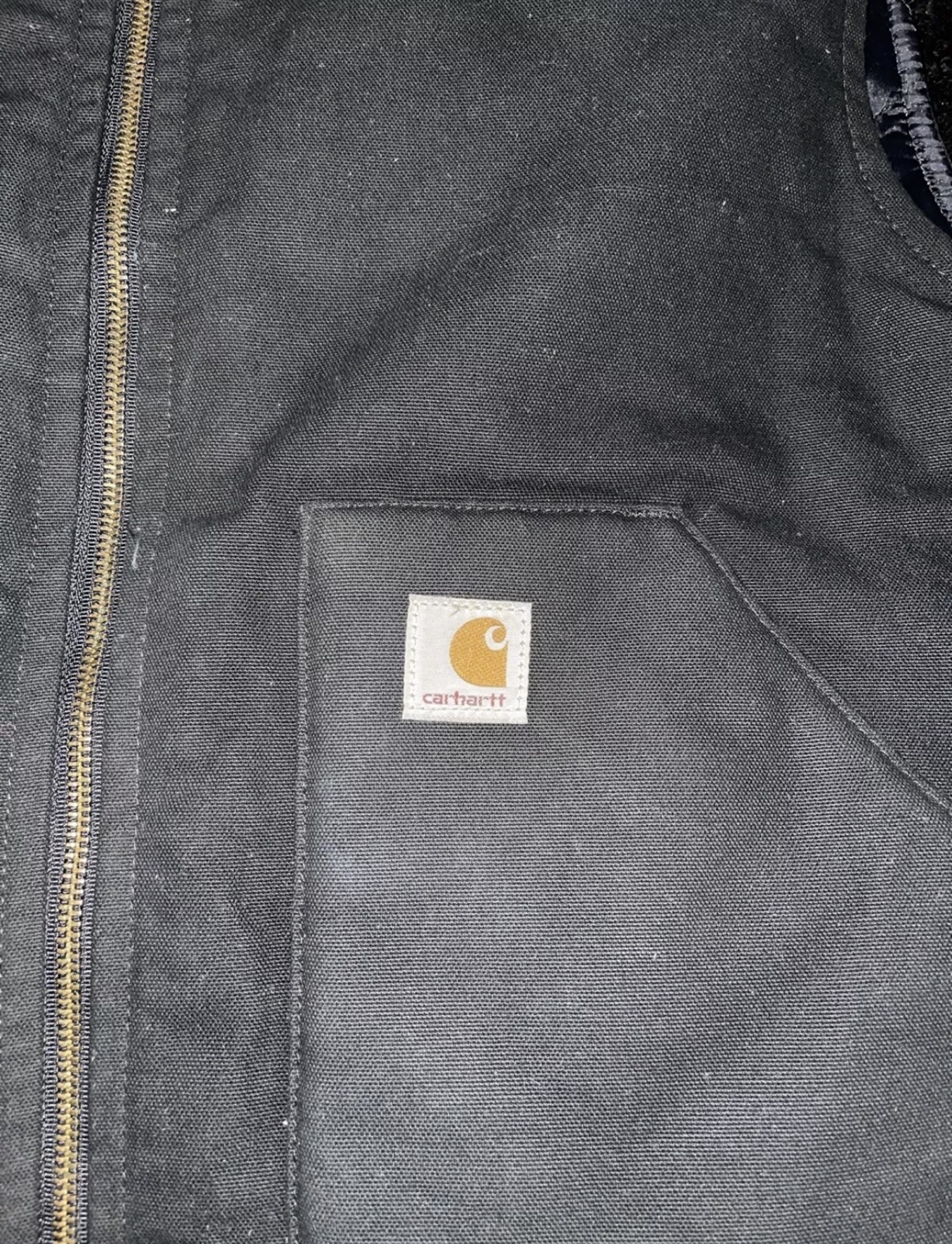 Carhartt Black Vest Size XL - photo 4