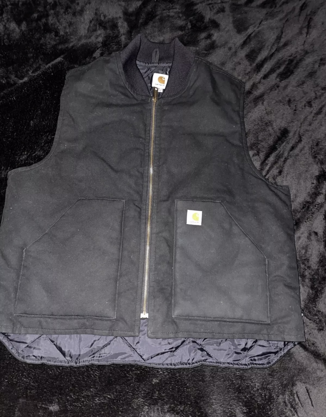 Carhartt Black Vest Size XL