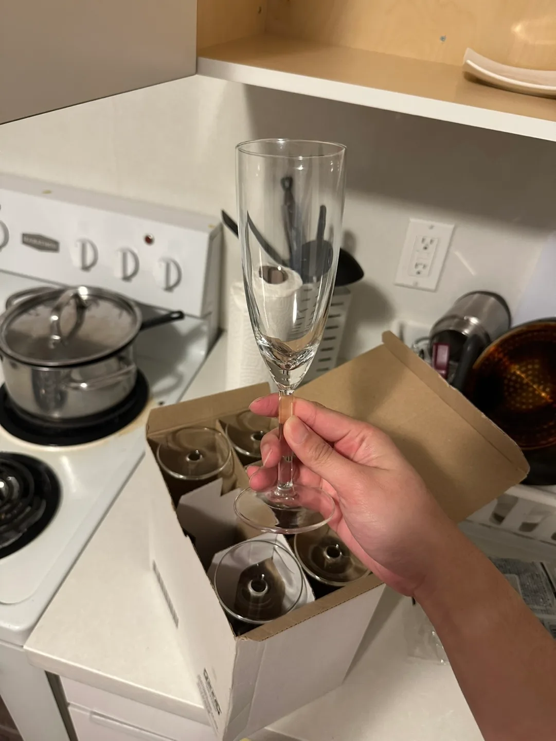 6 x Svalka Champagne Glasses #freecycle image indicator(3)