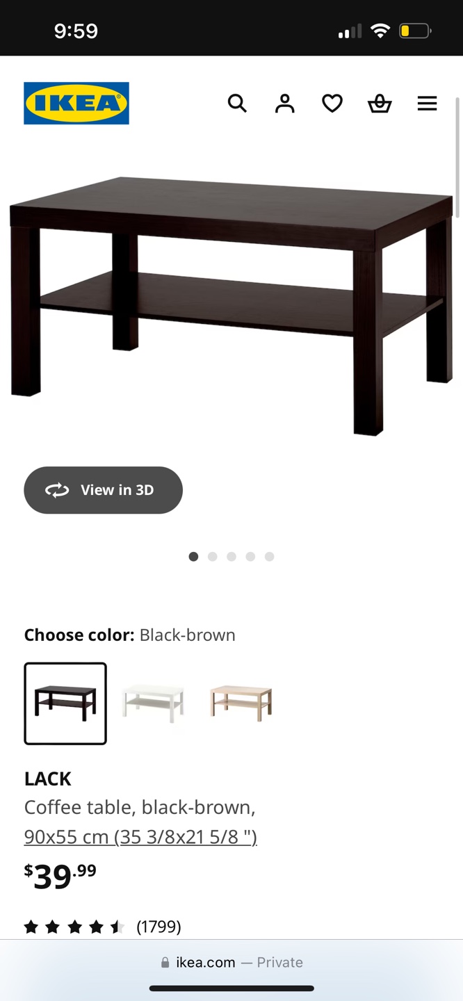 IKEA Lack Coffee Table - photo 4