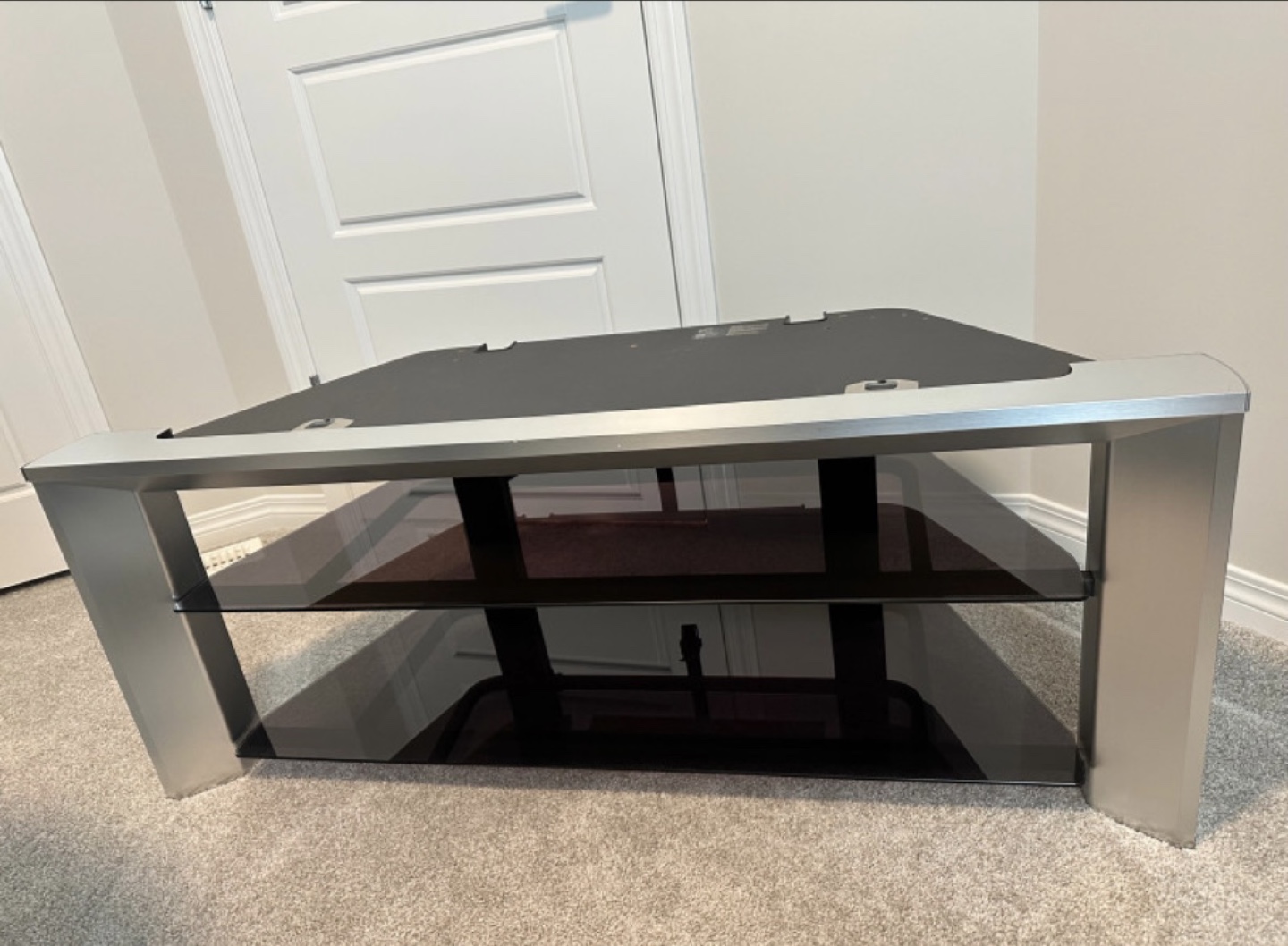 Glass TV Stand