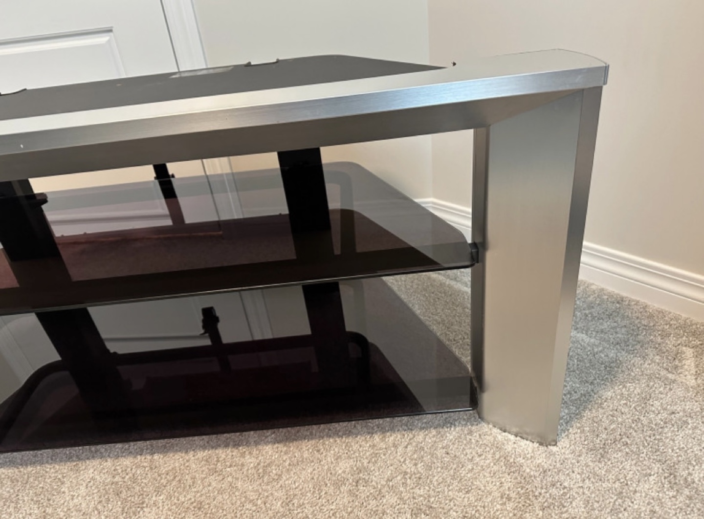 Glass TV Stand - photo 2