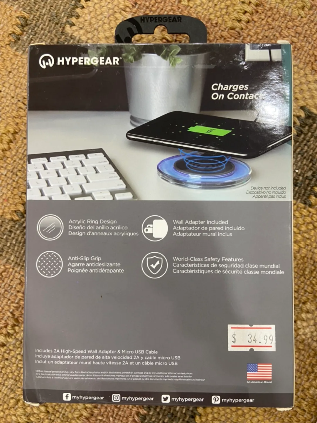 HyperGear The UFO Wireless Charging Pad image indicator(2)