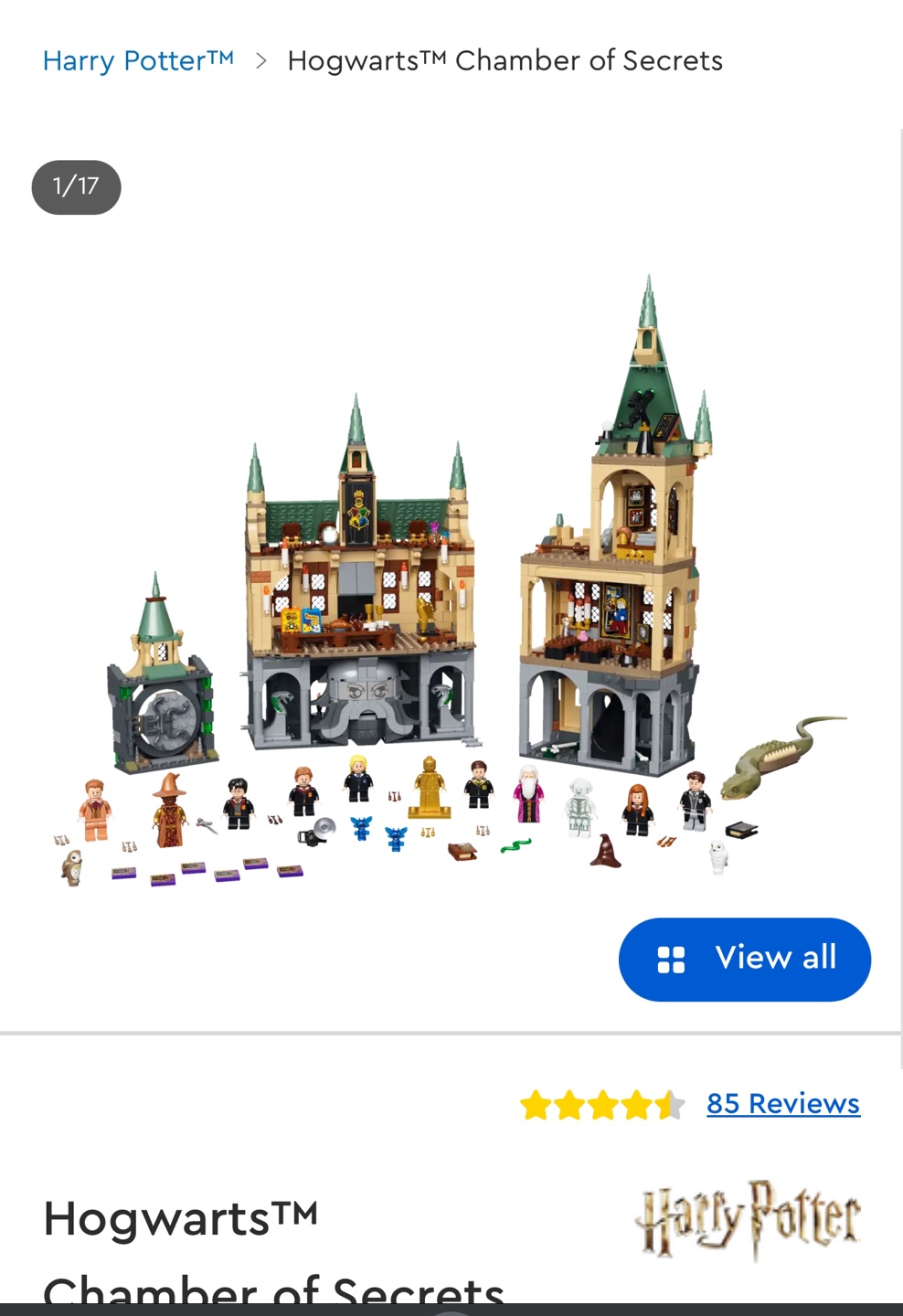 LEGO Harry Potter Hogwarts Chamber of Secrets 76389 - photo 3