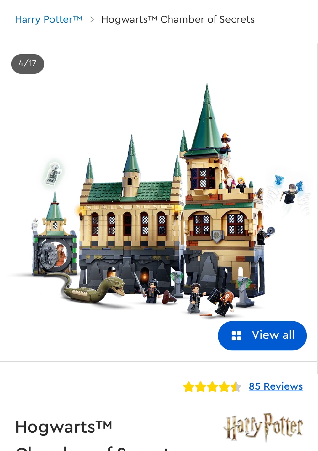 LEGO Harry Potter Hogwarts Chamber of Secrets 76389 - photo 2