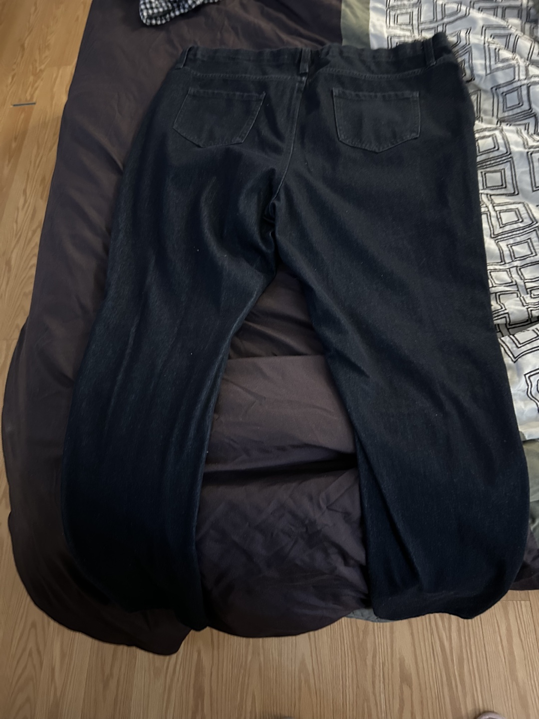Womens Black Stretch Jeans - photo 3