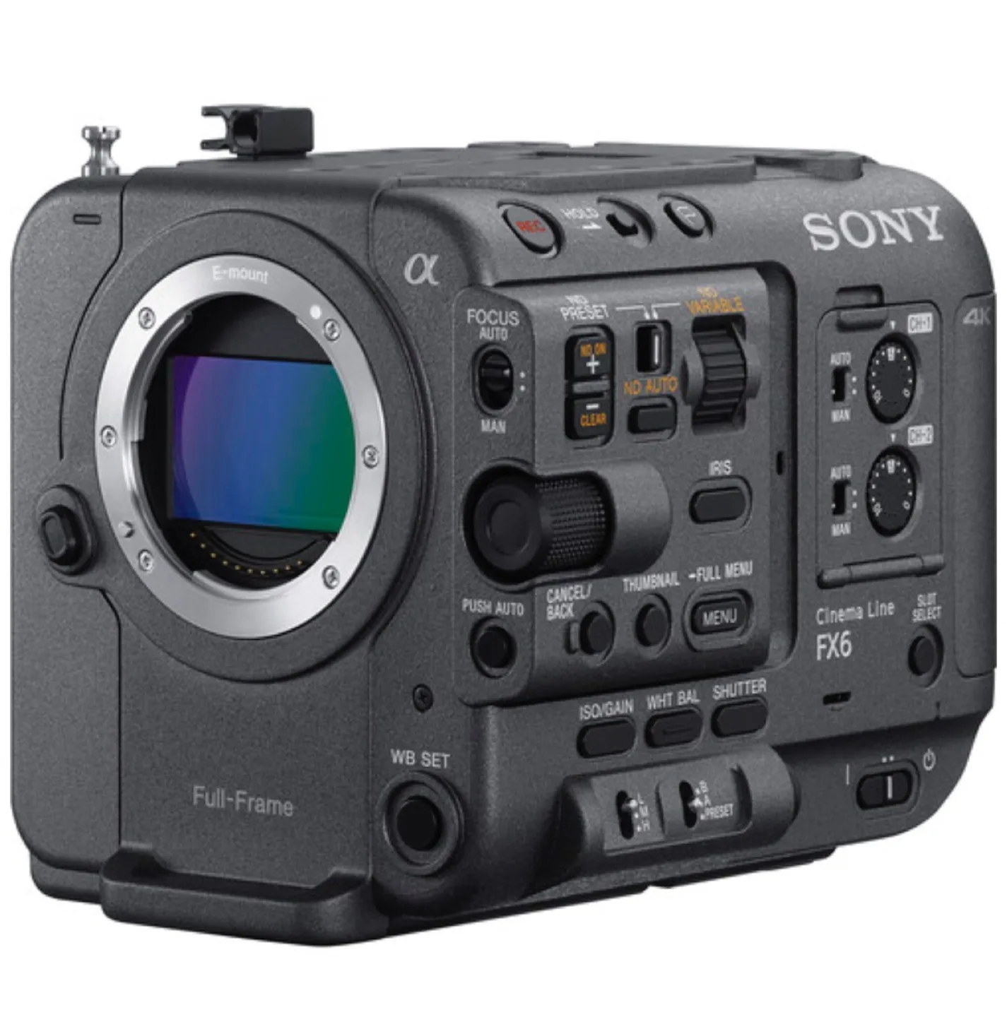 Sony FX6 Full-Frame Cinema Camera (Body Only) image indicator(6)