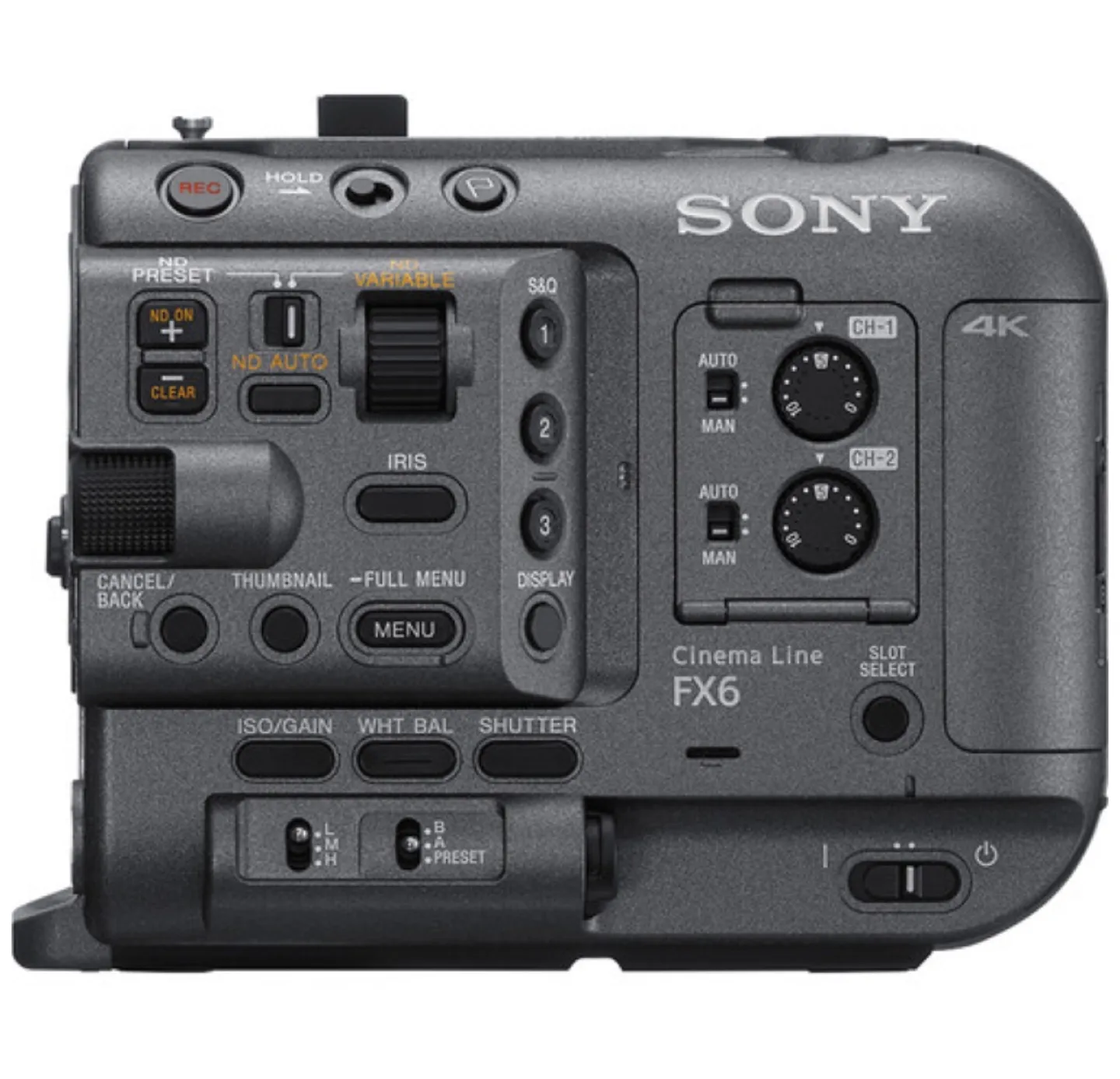 Sony FX6 Full-Frame Cinema Camera (Body Only) image indicator(7)