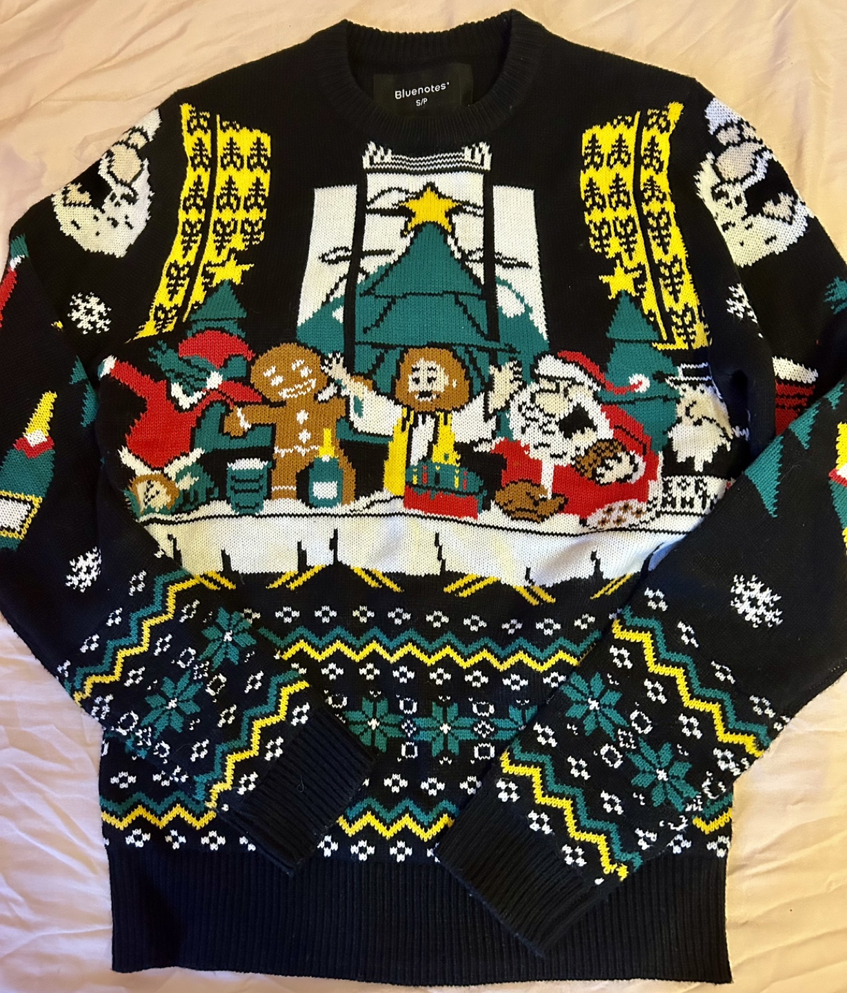 未使用　TAO　XMAS SWEATSHIRT 4Y Christmas sweater | Karrot