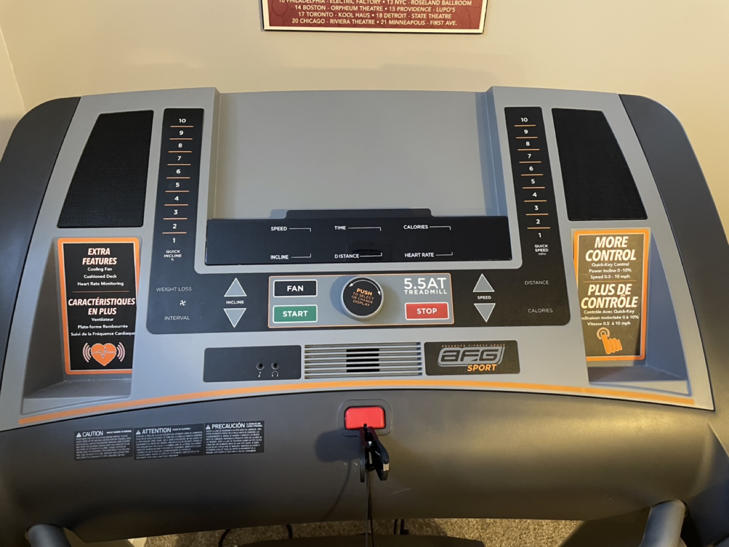 AFG Sport 5.5AT Treadmill - photo 4