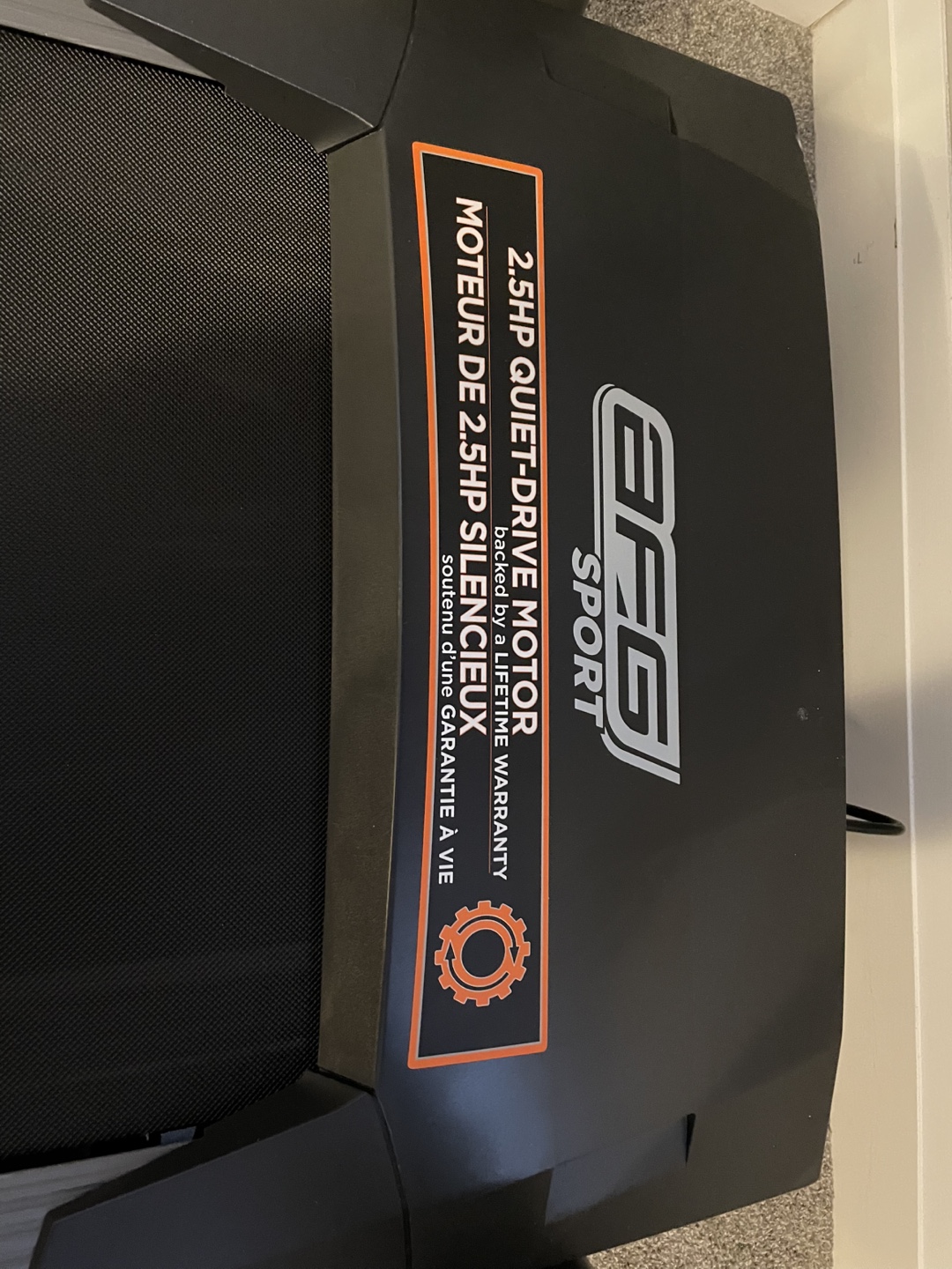 AFG Sport 5.5AT Treadmill - photo 3