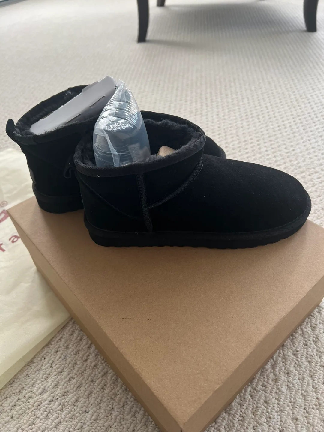 UGG Black Mini Ugg Boots image indicator(4)