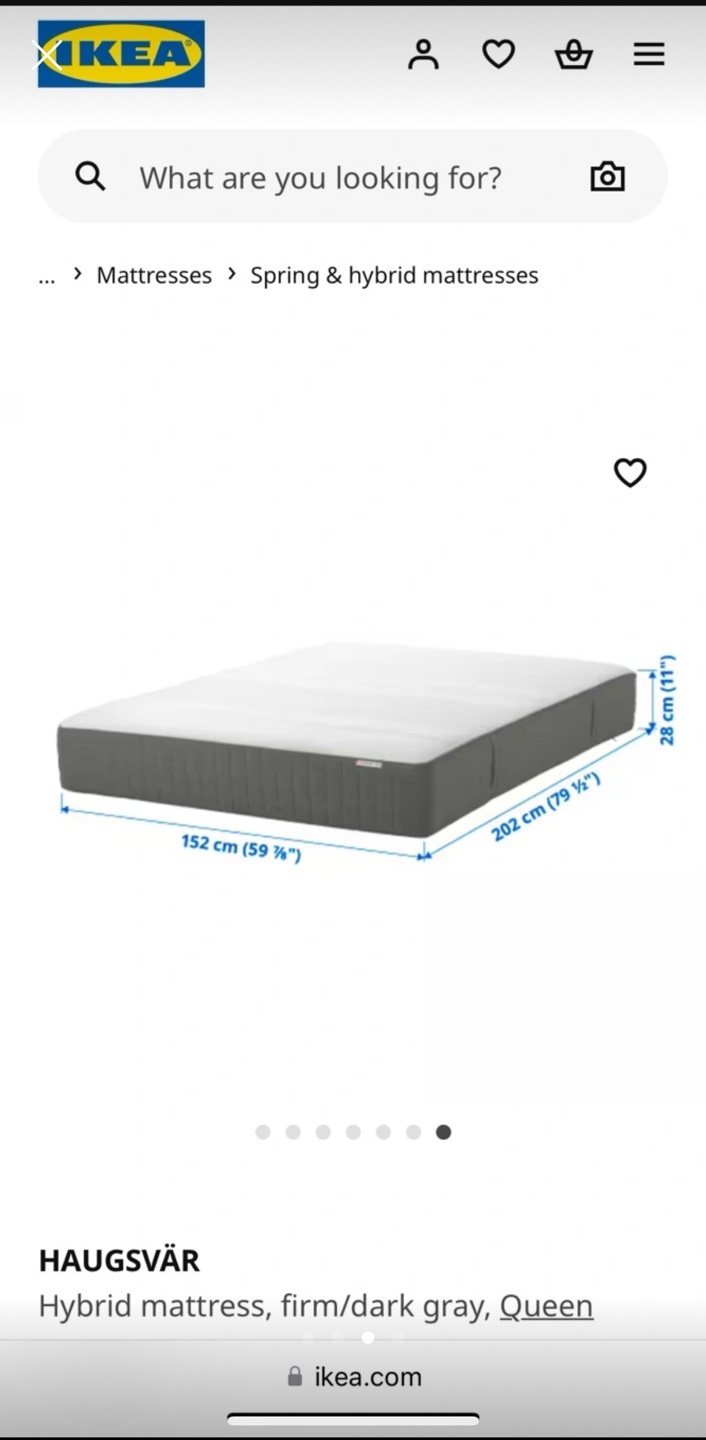 IKEA Queen Mattress - photo 4