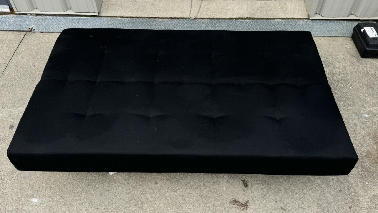 IKEA Sofa/Bed Fabric Black.
