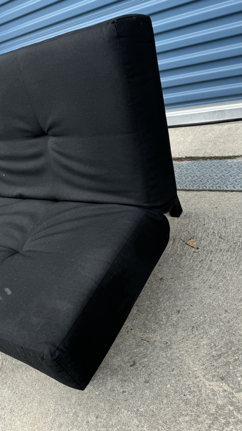 IKEA Sofa/Bed Fabric Black. - photo 3