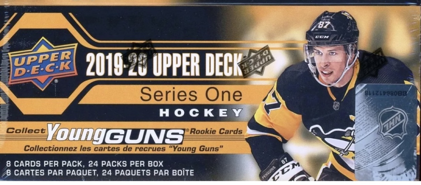 2019/20 Upper Deck Series 1 Hockey Sealed 24 Pack Retail Box