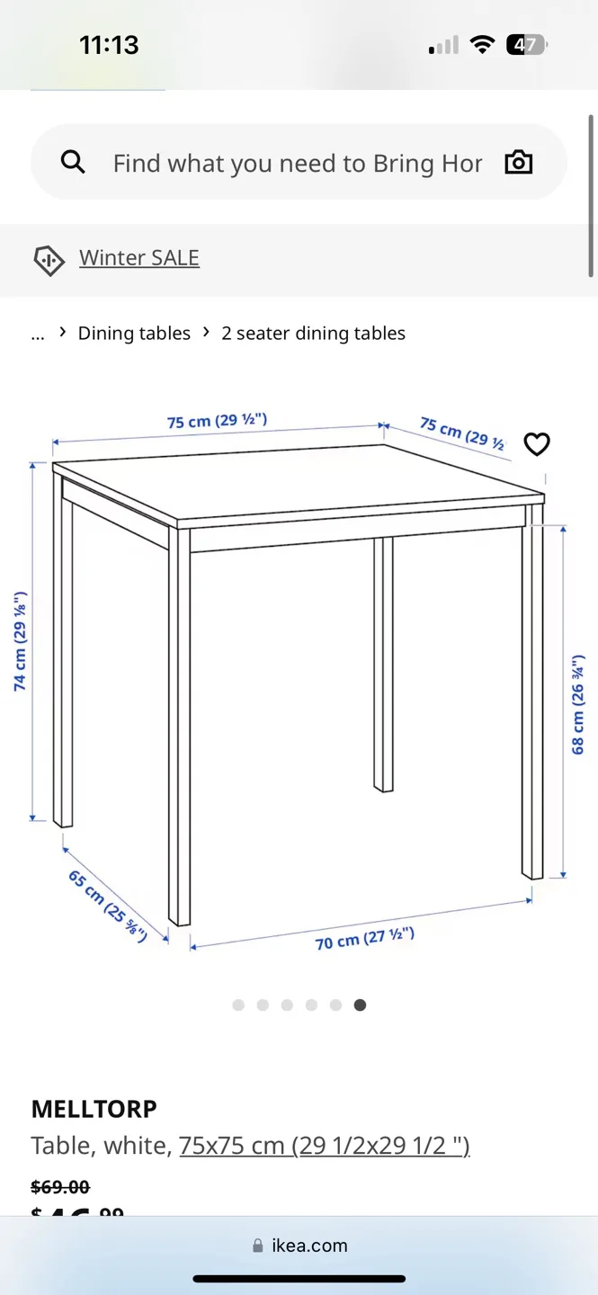 Set of 4 Dining Chairs with free table image indicator(9)