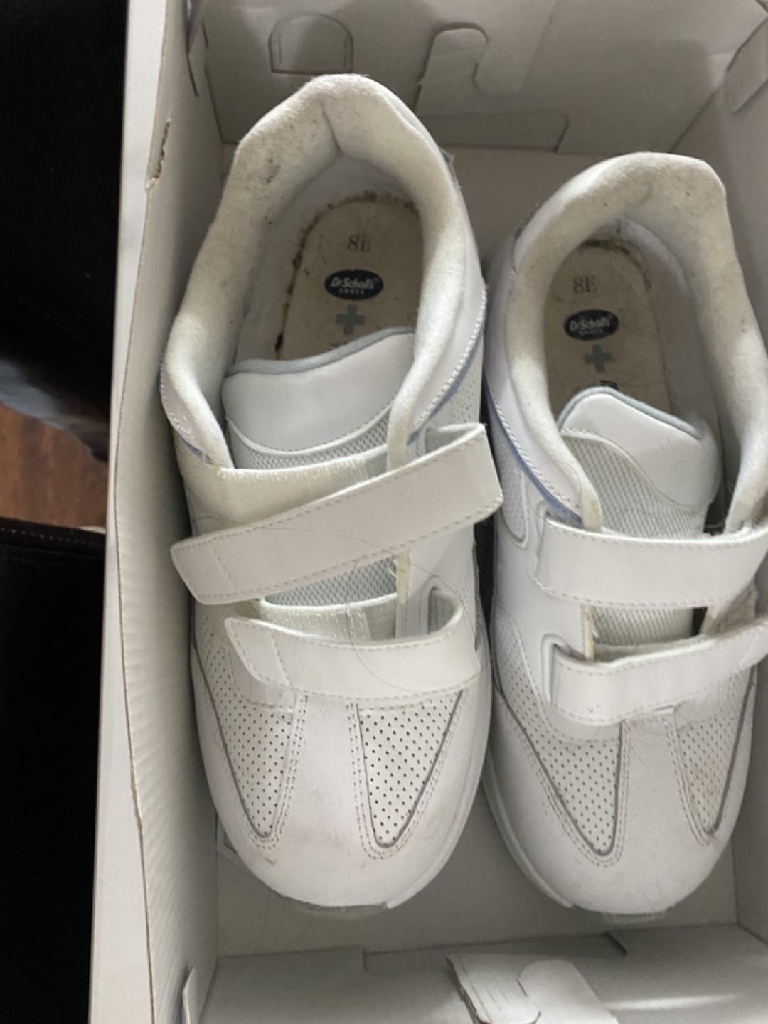 Dr. Scholl's Therapeutic Women's Kelli White Sneakers - Size 8E - photo 3