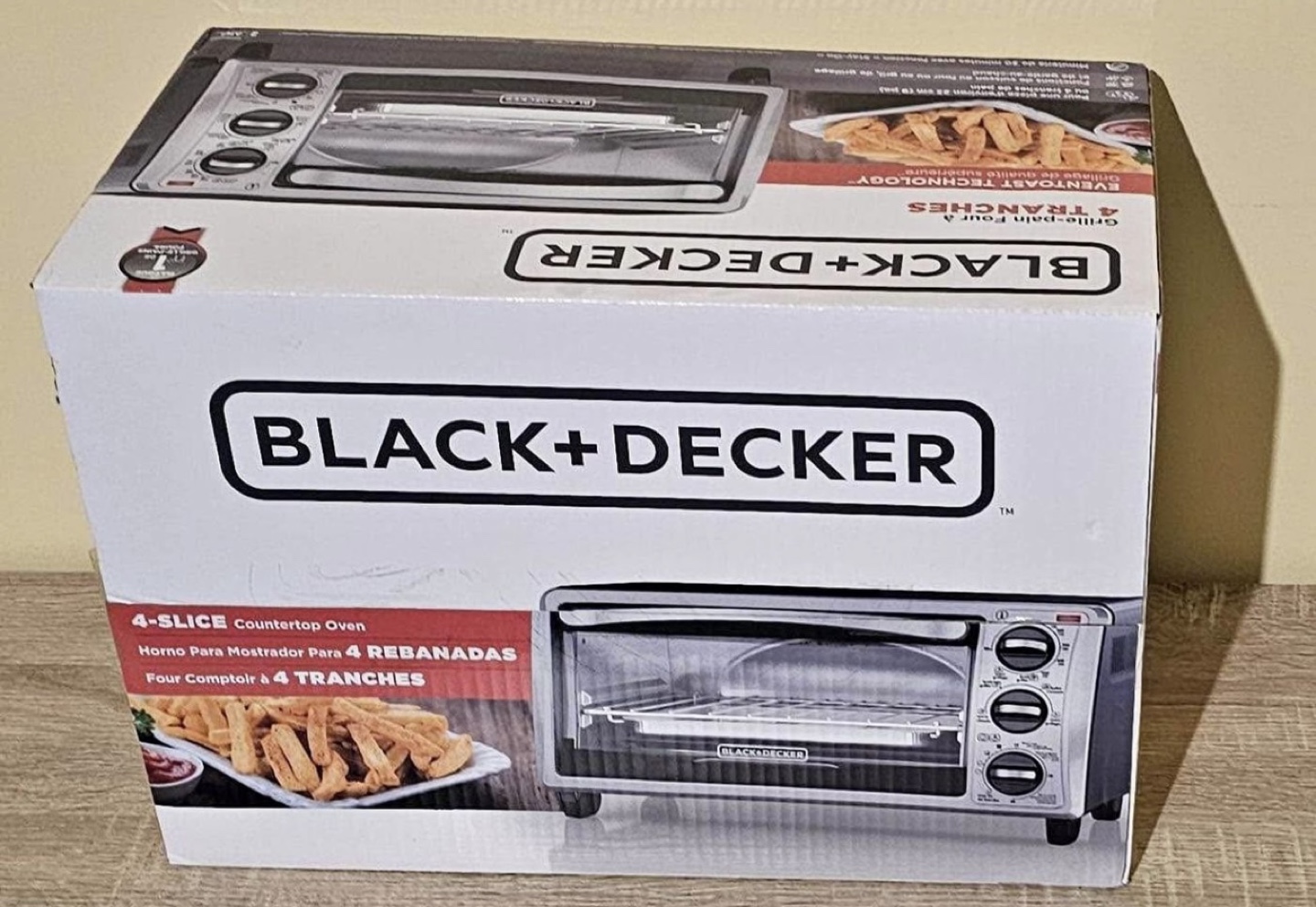 Black+Decker 4-Slice Countertop Oven