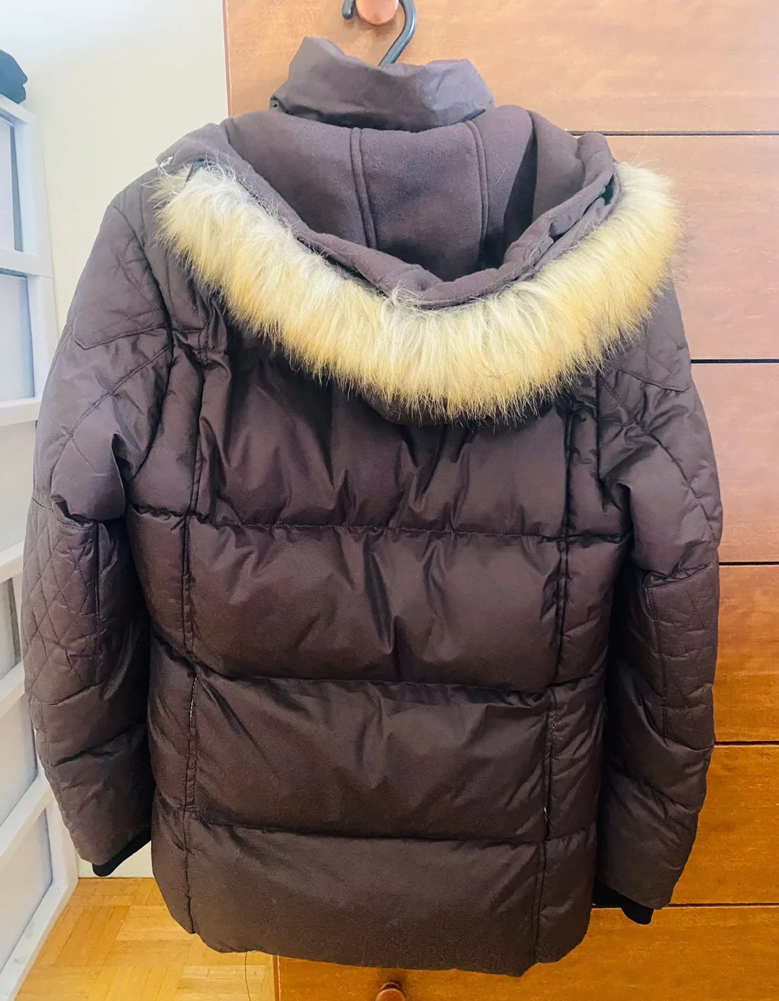 Scotch & Soda Down Jacket with Faux Fur Hood image indicator(2)