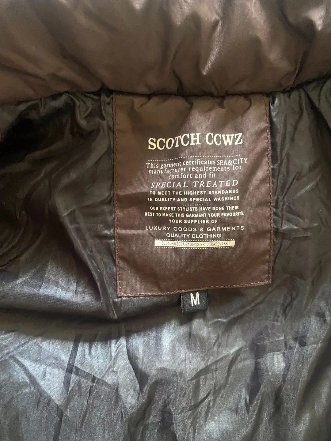 Scotch & Soda Down Jacket with Faux Fur Hood image indicator(3)