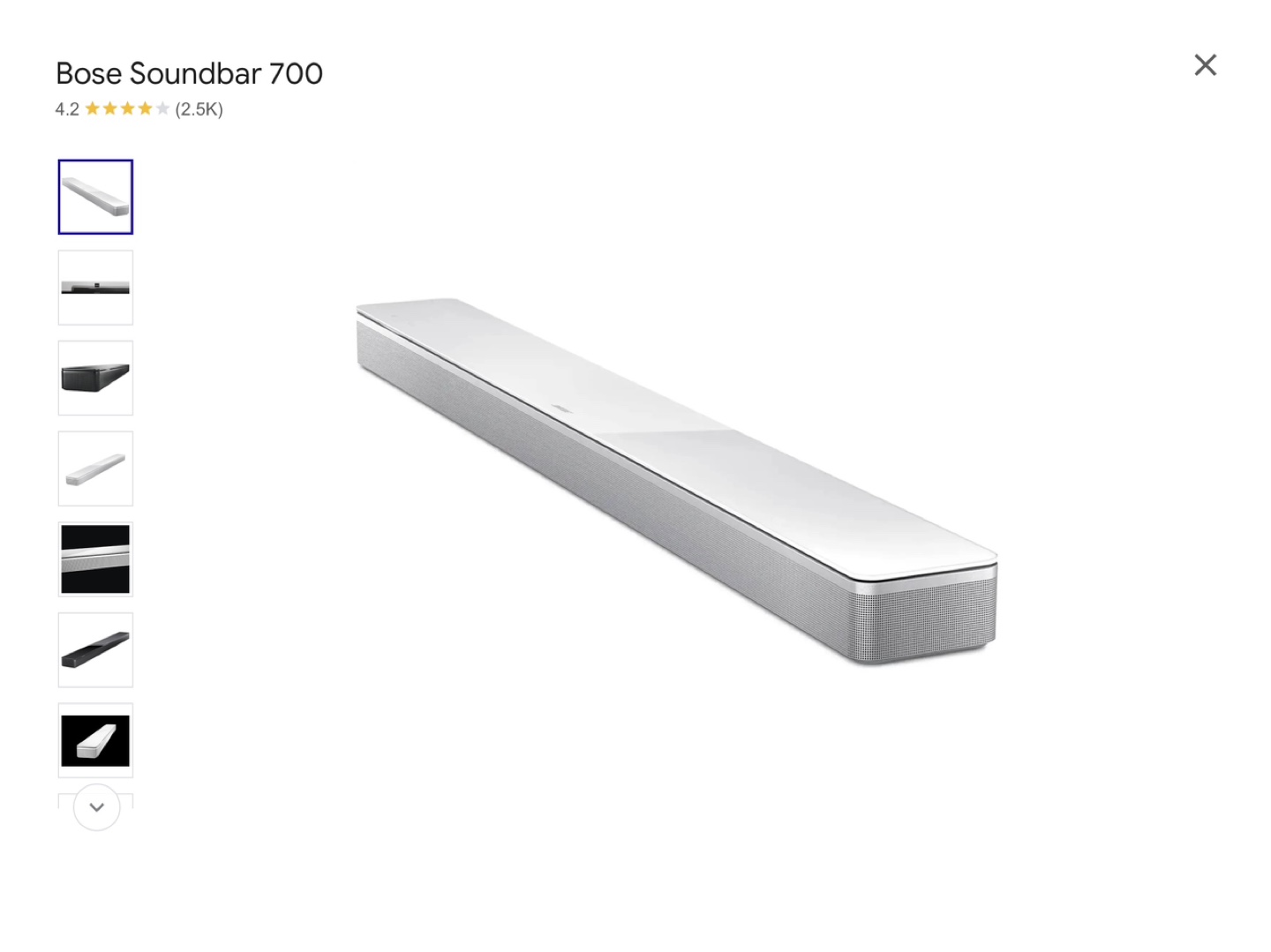 Bose Soundbar 700 with Alexa  & Bose Bass Module 700 - photo 5