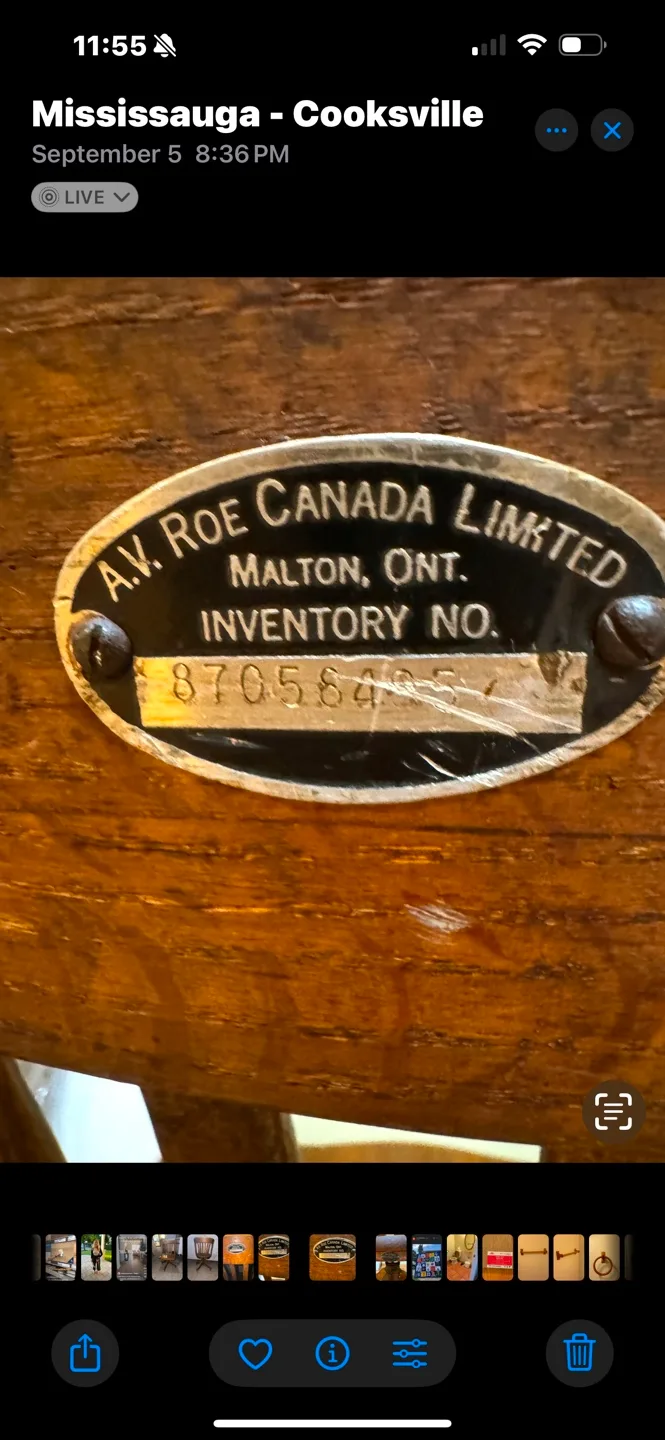 Vintage A.V. Roe Canada Limited Office Chair image indicator(5)