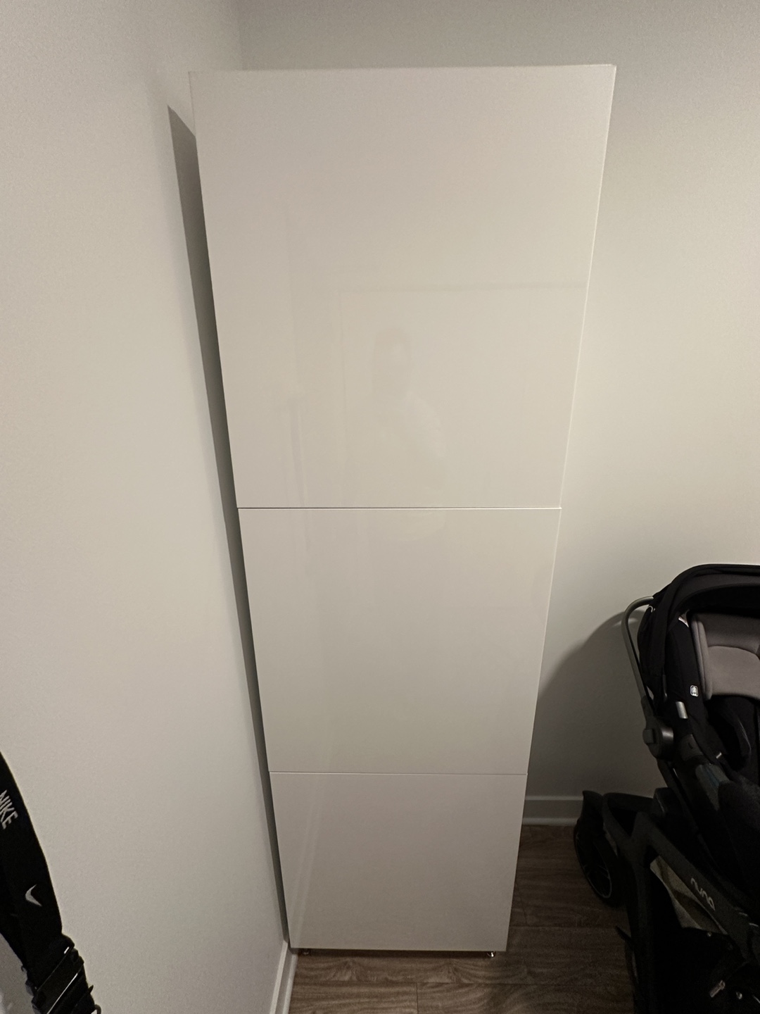 IKEA BESTÅ Shelf Unit with Doors - White
