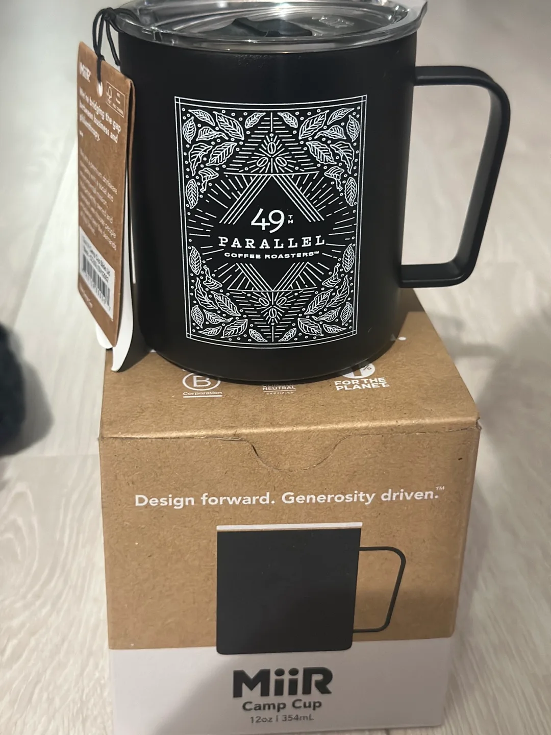 49th Parallel x Miir Camp Mug - Black image indicator(4)