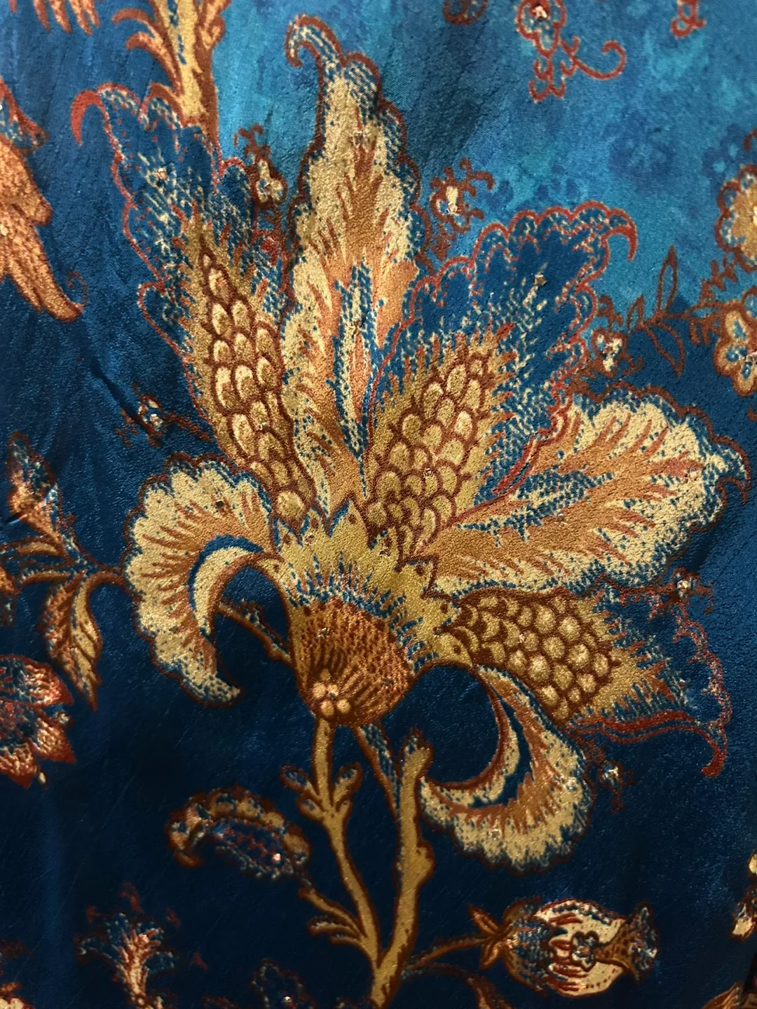 Indian Designer Ritu Kumar Floral Kaftan Dress image indicator(7)