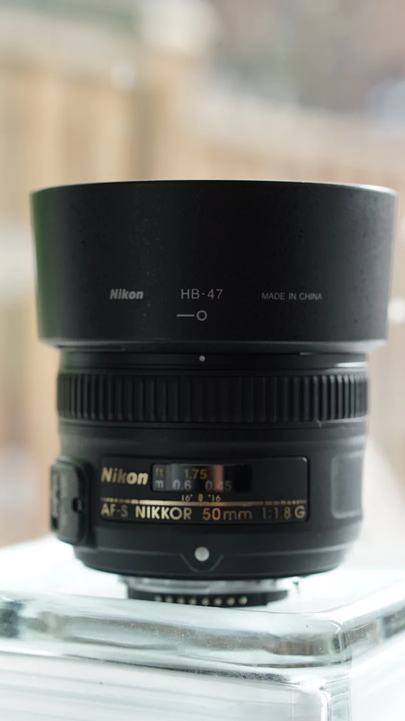 Nikon AF-S Nikkor 50mm f/1.8G Lens image indicator(2)