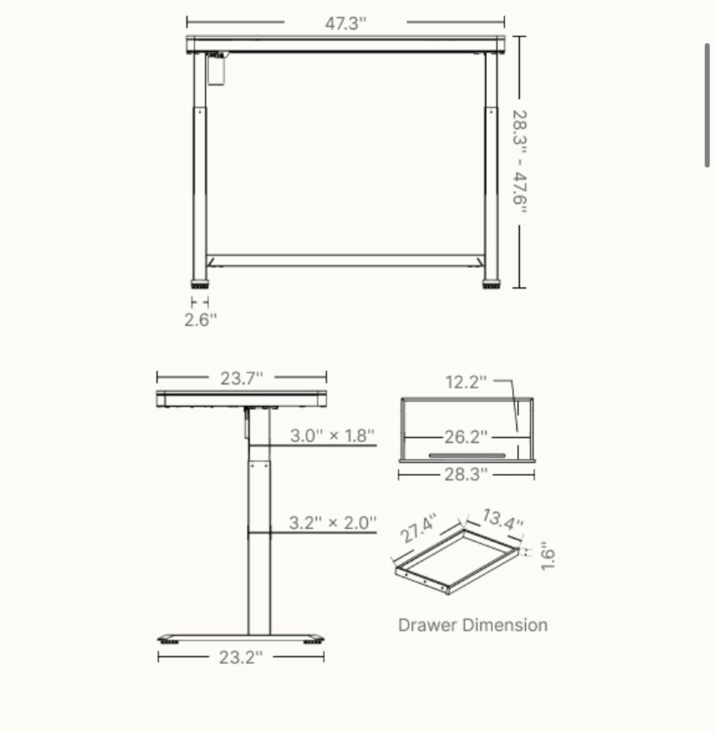 Flexispot Electric Standing Desk - photo 5