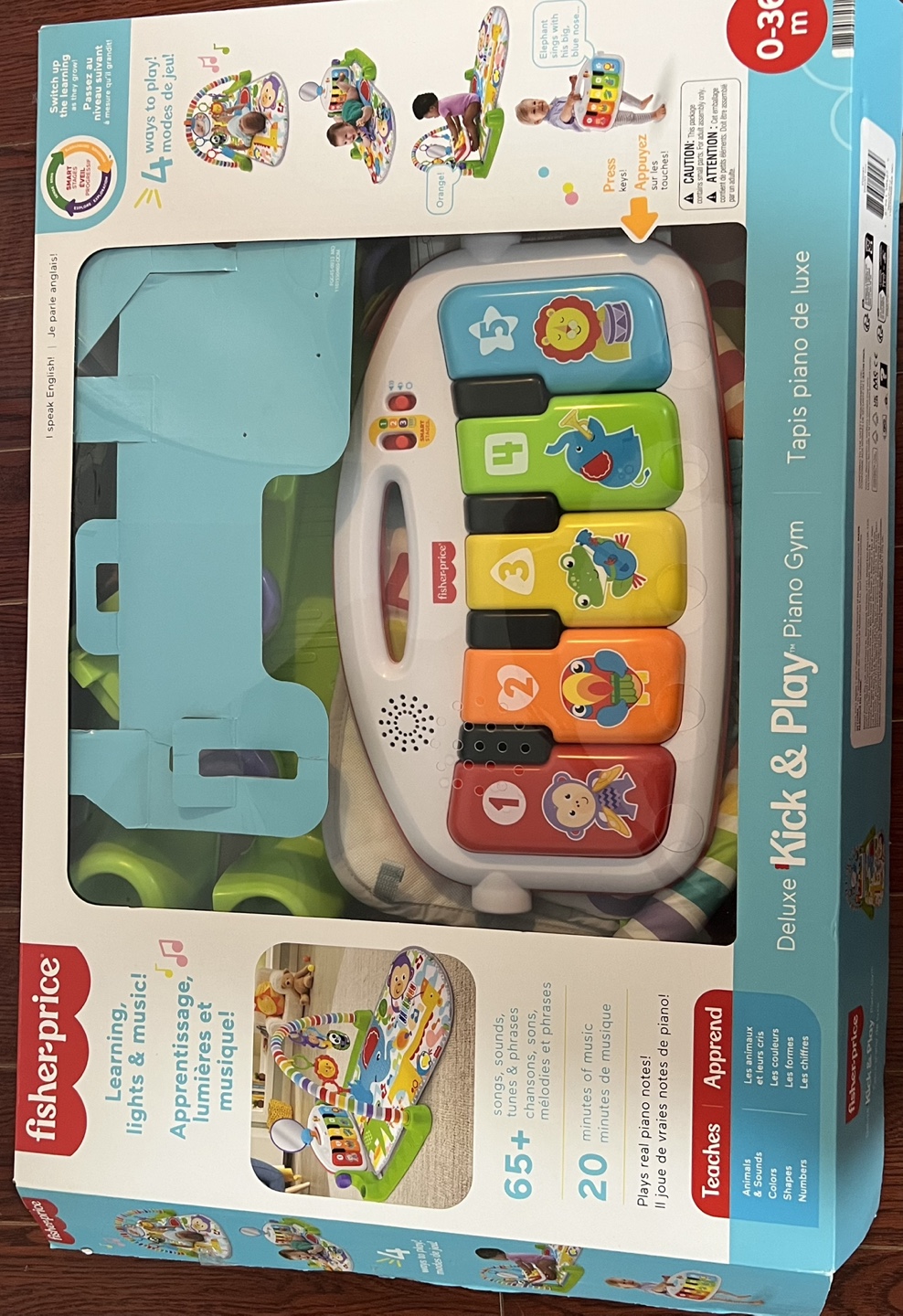 Fisher-Price Deluxe Kick & Play Piano Gym - photo 2