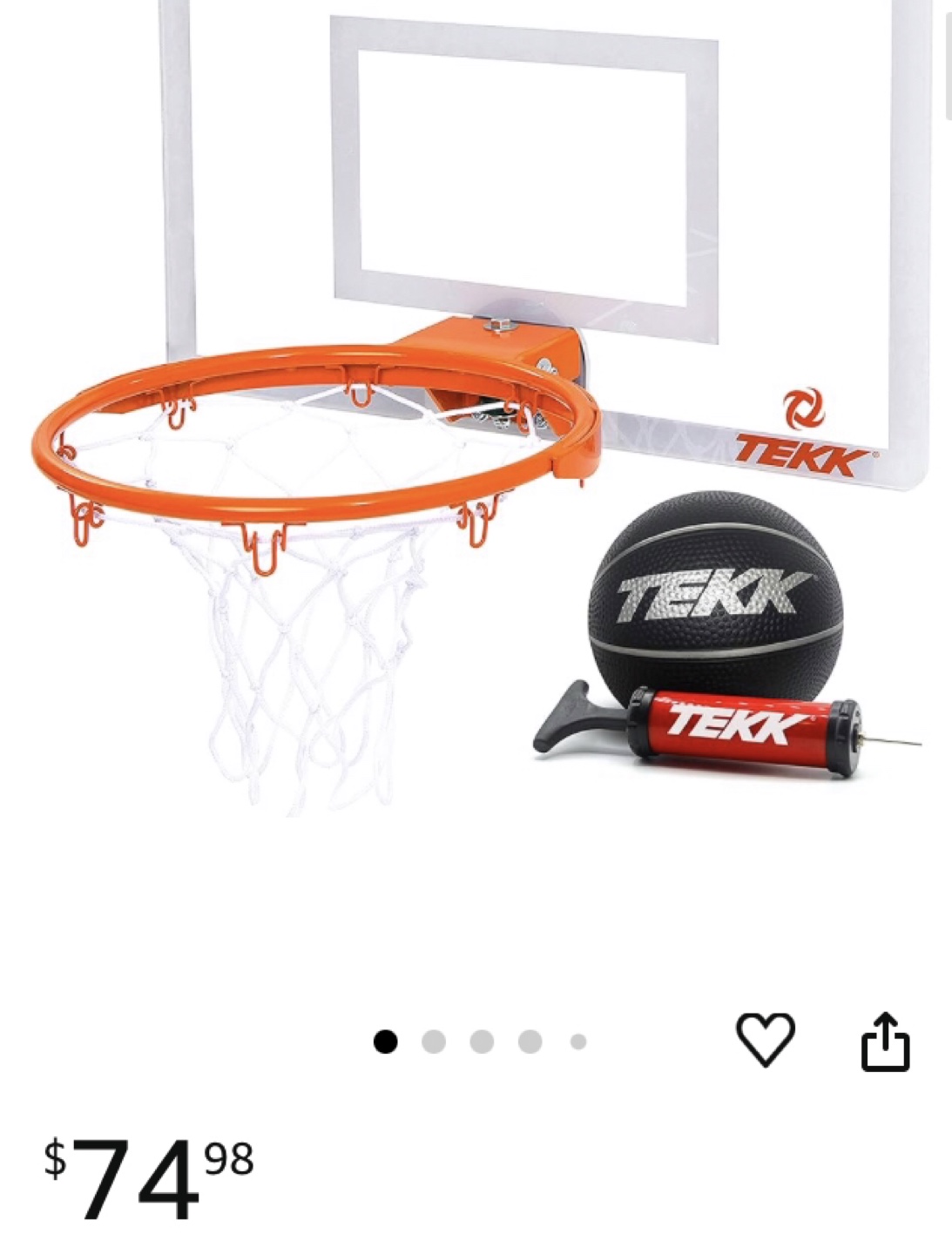 Tekk Pro Edition Monster Jam Mini Basketball Hoop - photo 3