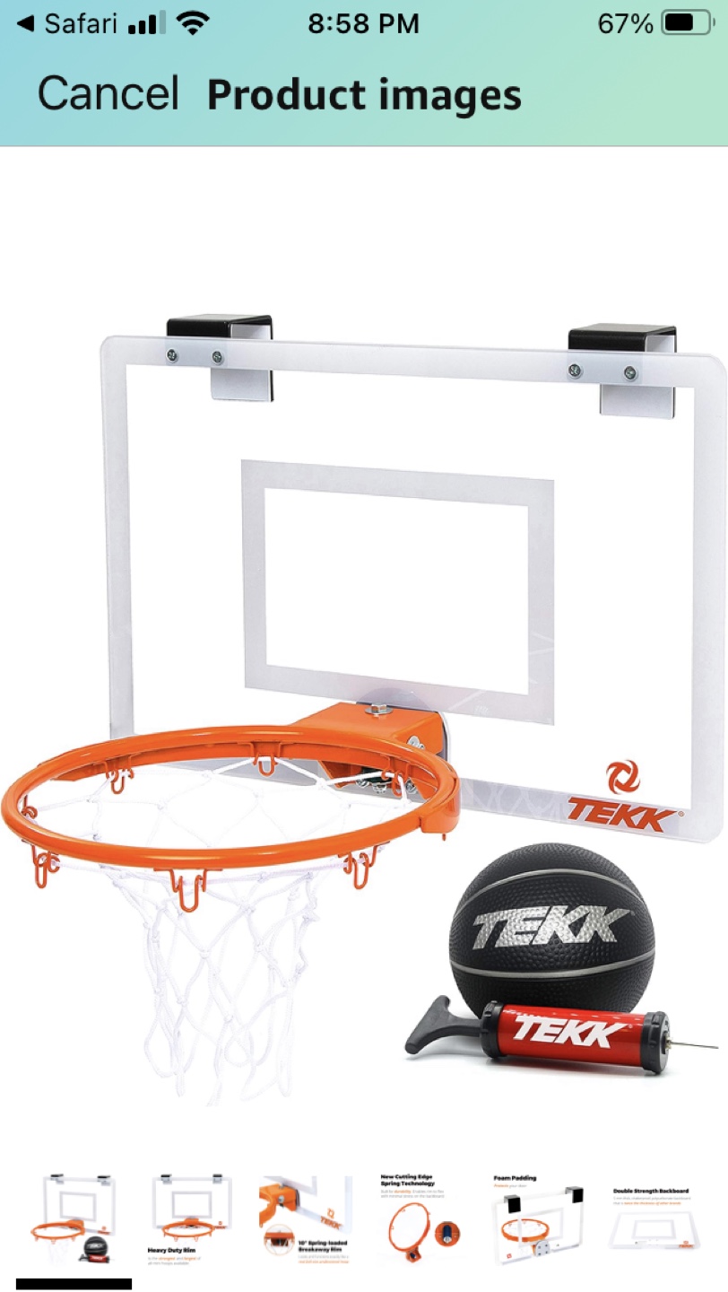 Tekk Pro Edition Monster Jam Mini Basketball Hoop - photo 2