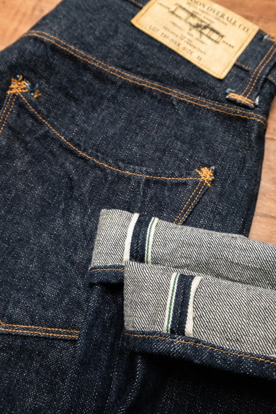 STEVENSON OVERALL VENTURA 737-OSX JAPANESE SELVEDGE DENIM image indicator(8)