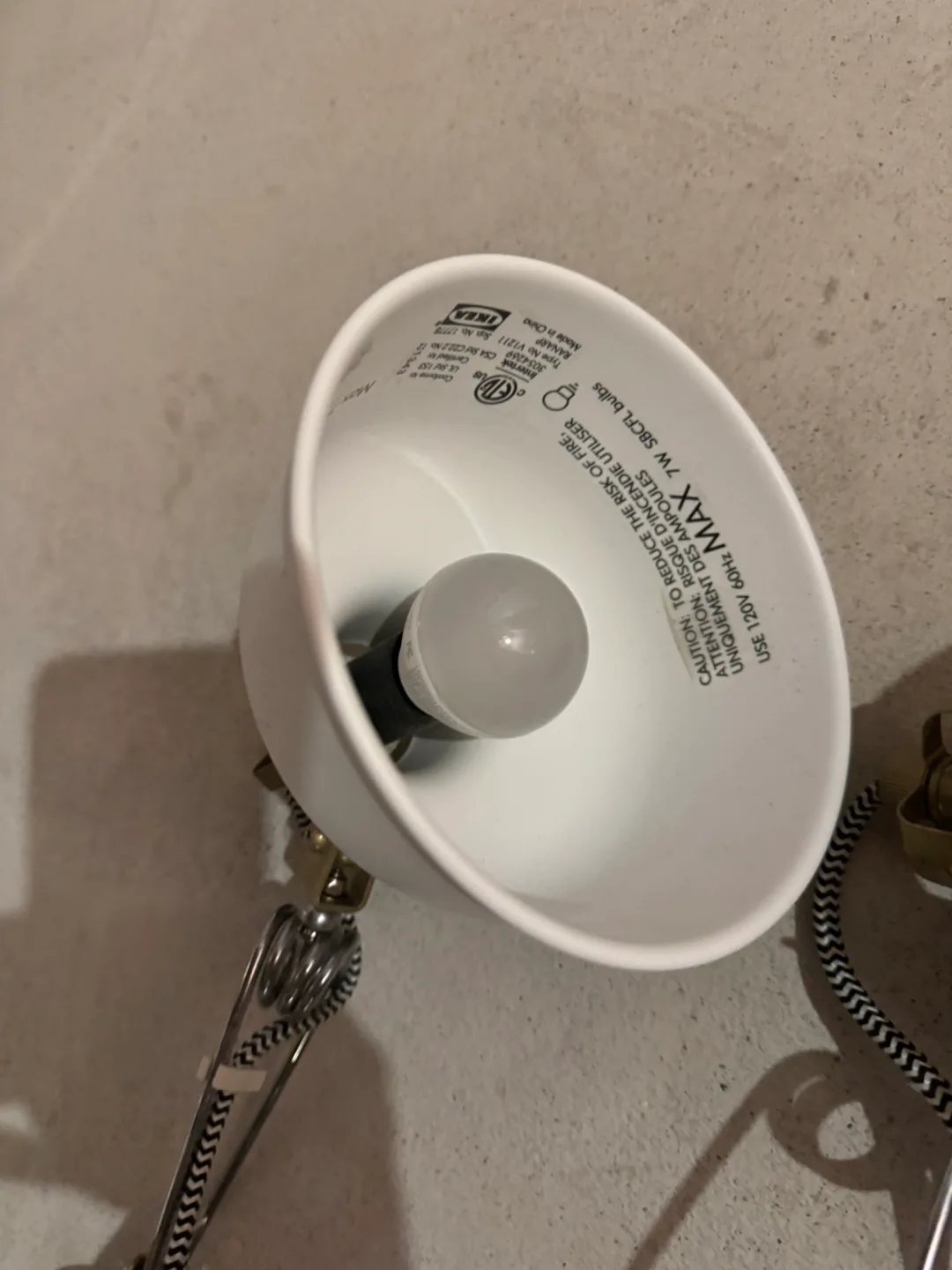 IKEA RANARP Wall Light / Spotlight *SET OF 2* (Great Condition) image indicator(3)