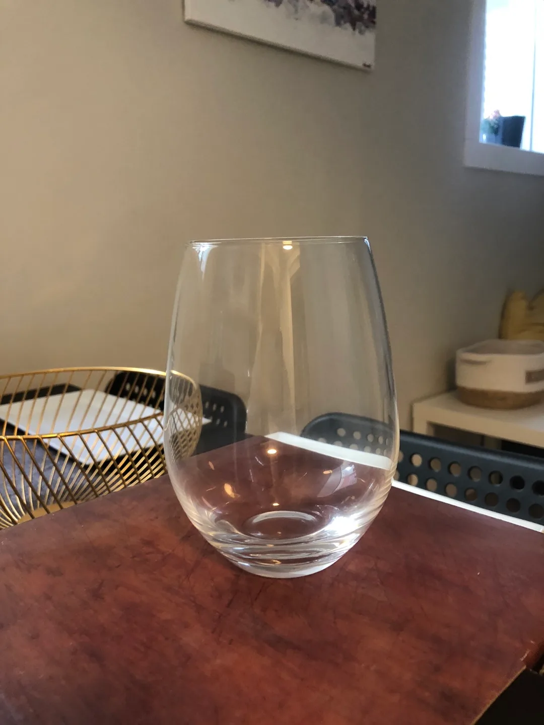 Set of 4 Stemless White Wine Glasses image indicator(2)