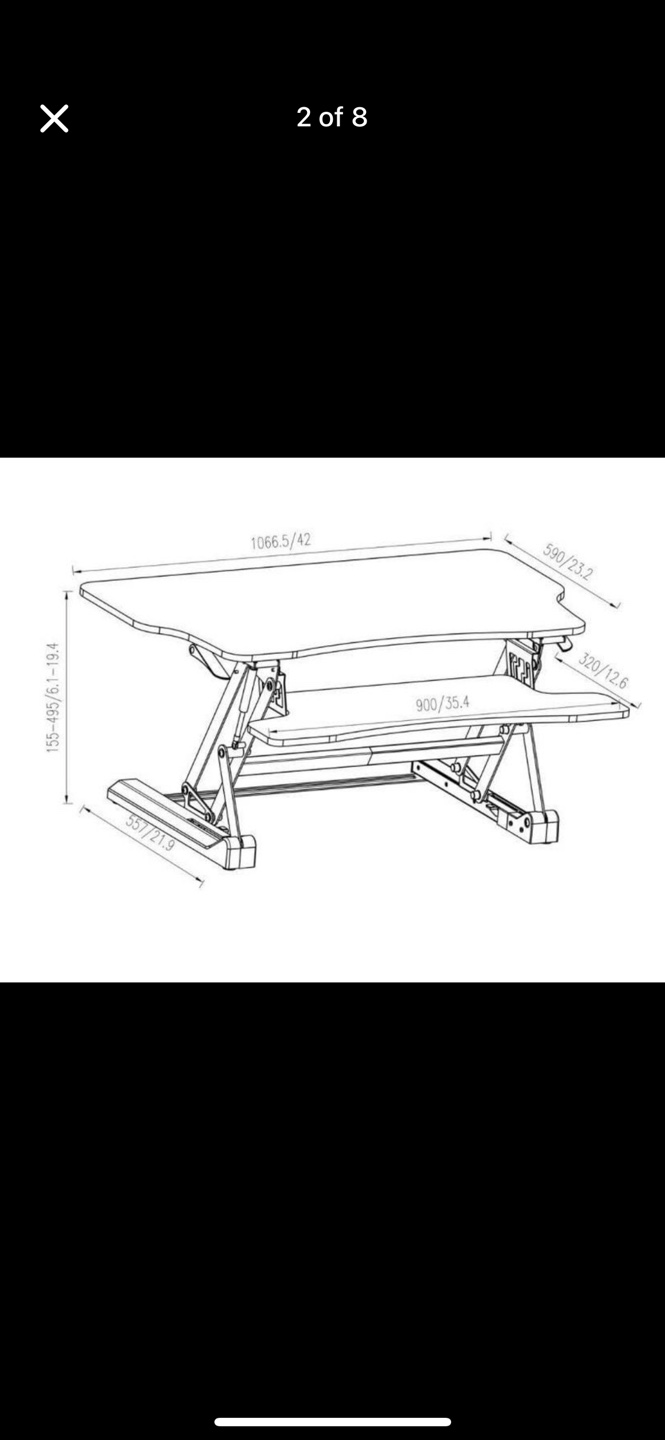 Adjustable Standing Desk - photo 2