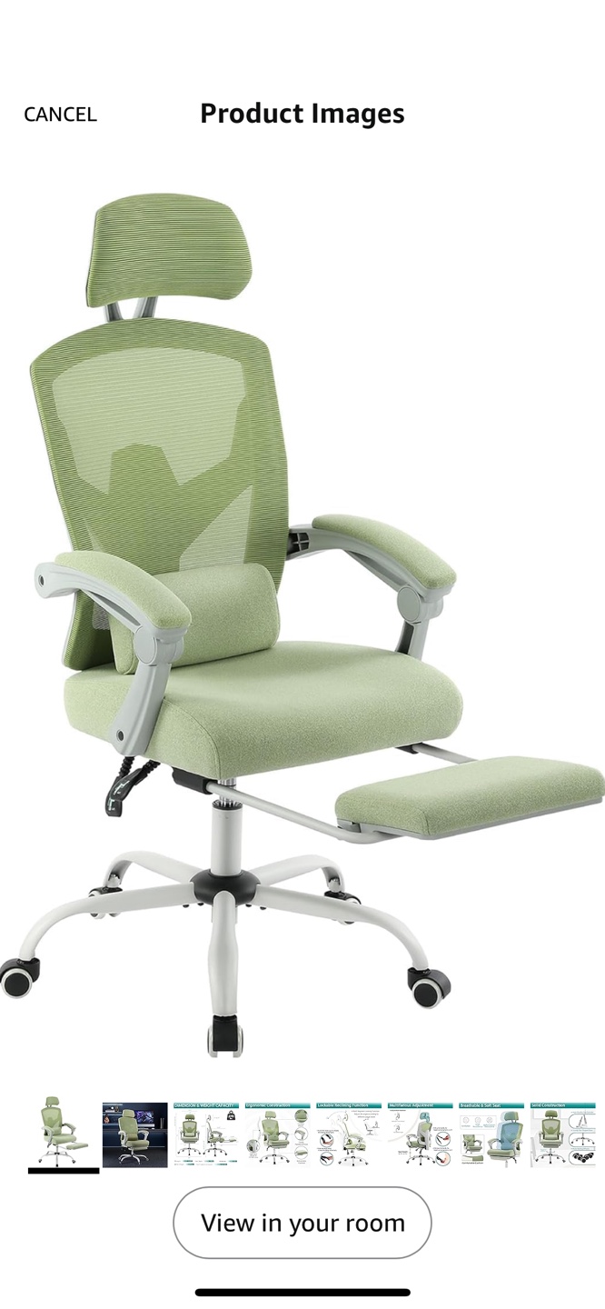 Office Chair with Footrest
