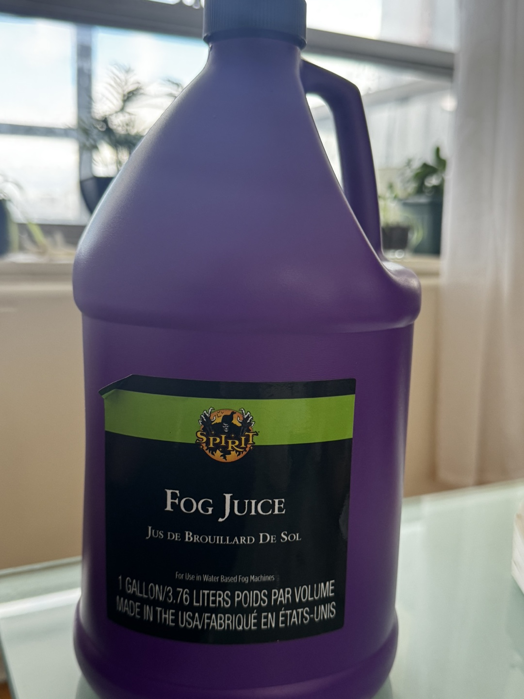 Spirit Halloween Fog Juice