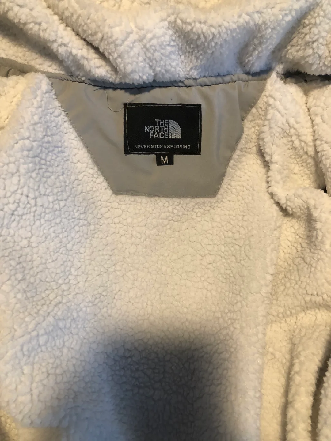 The North Face Grey Fleece Lined Jacket image indicator(5)