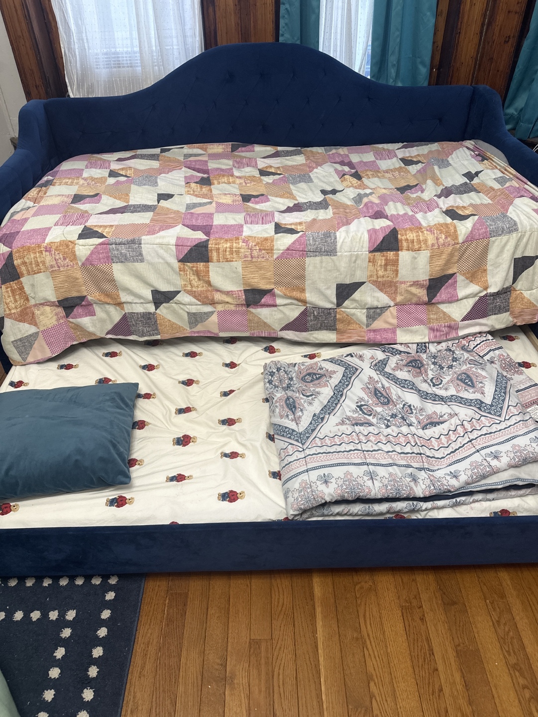 Trundle bed + 2 mattresses | TWIN/TWIN XL - photo 2