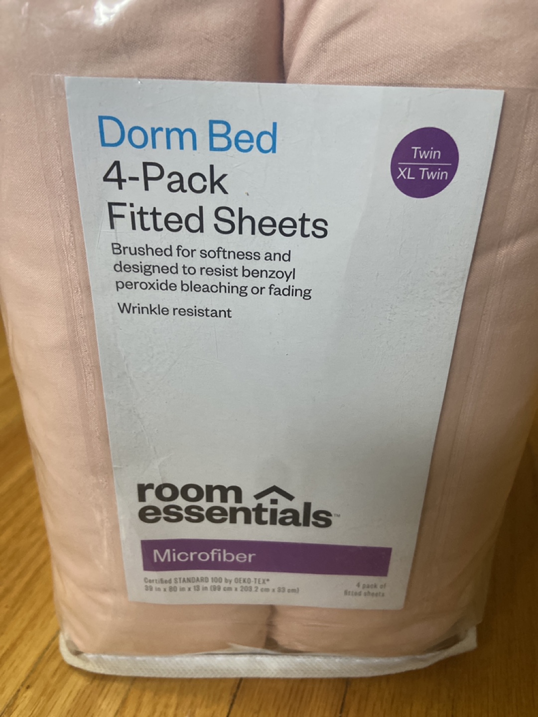 4 Pack Twin XL Fitted Sheets new - photo 5