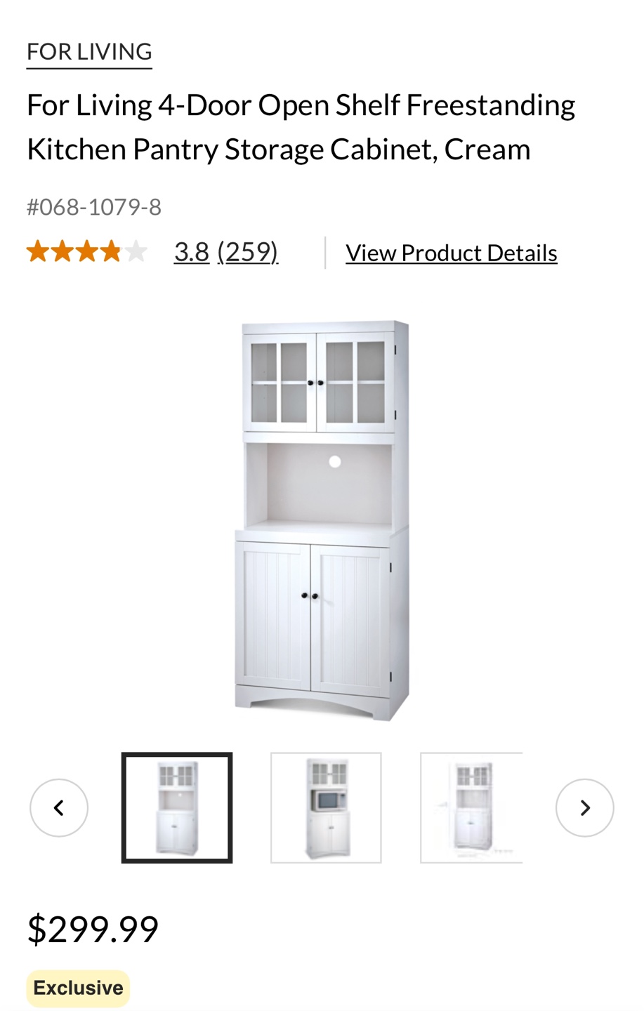 Kitchen Pantry Cabinet
