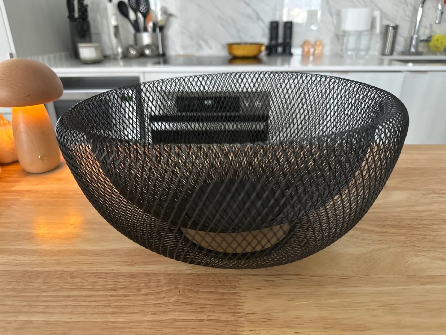 Bouclair Black Wire Fruit Bowl thumbnail