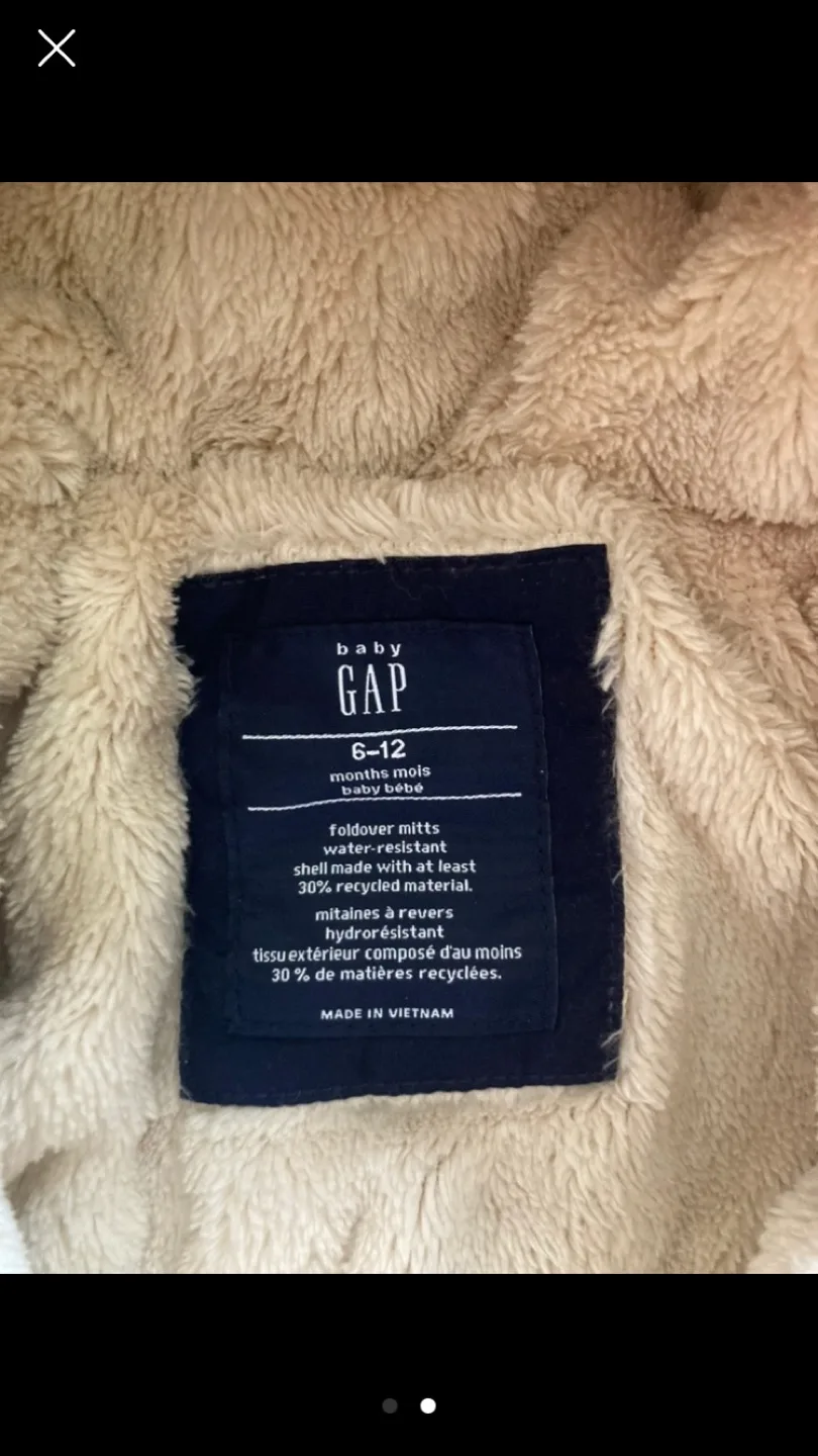 Baby Gap Winter Snowsuit 6-12m image indicator(2)